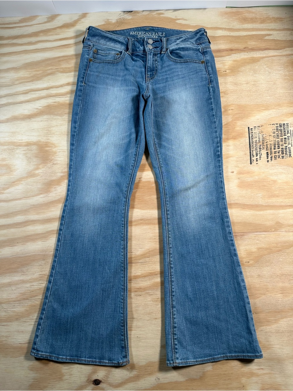 American Eagle Outfitters Light Blue Flare Jeans